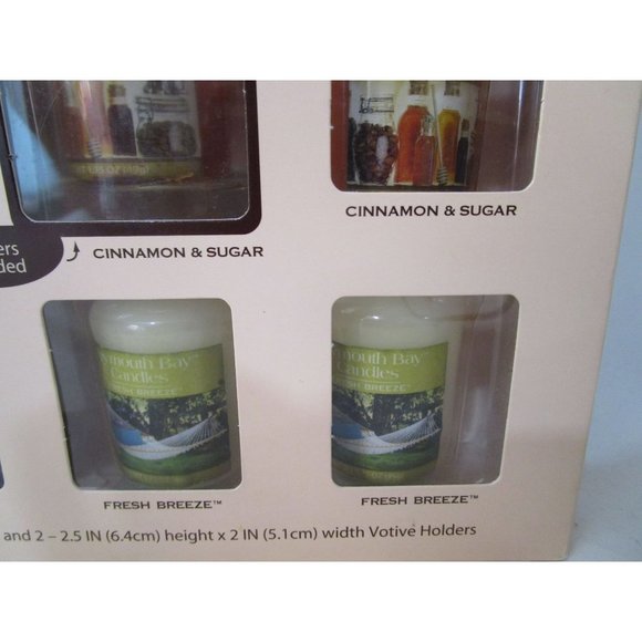 Plymouth Bay by Yankee Candle Votive Sampler Twelve Candles Open Box - Picture 15 of 16